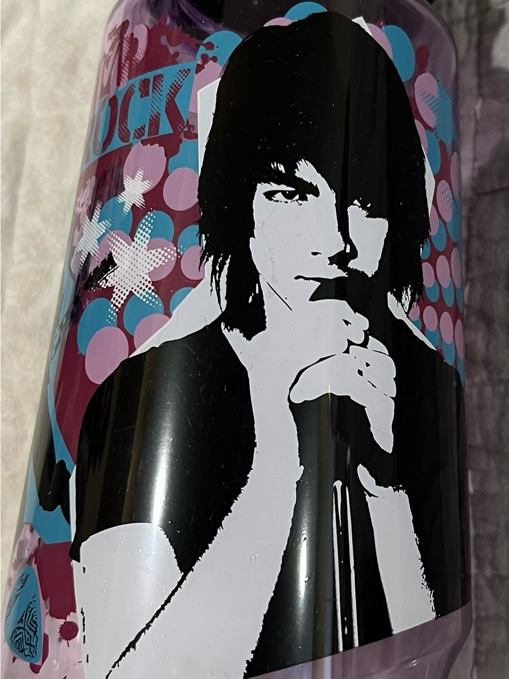 Disney Camp Rock water plastic bottle